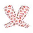 thumbnail image 2 of Balery Pink Hearts1 Cooling Arm Sleeves for Men & Women – Breathable, Moisture-Wicking Arm Sleeves for Women, Men & Kids, 2 of 8