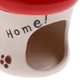 thumbnail image 4 of Forma De Biberón Hamster House Cage Hideout Hut Sleeping Bed Nest Cooling Bed Ceramic Critter Bath For Dwarf Hamster, Mouse, Squirrel Colco Nido de cerámica para hámster para mascotas, 4 of 8