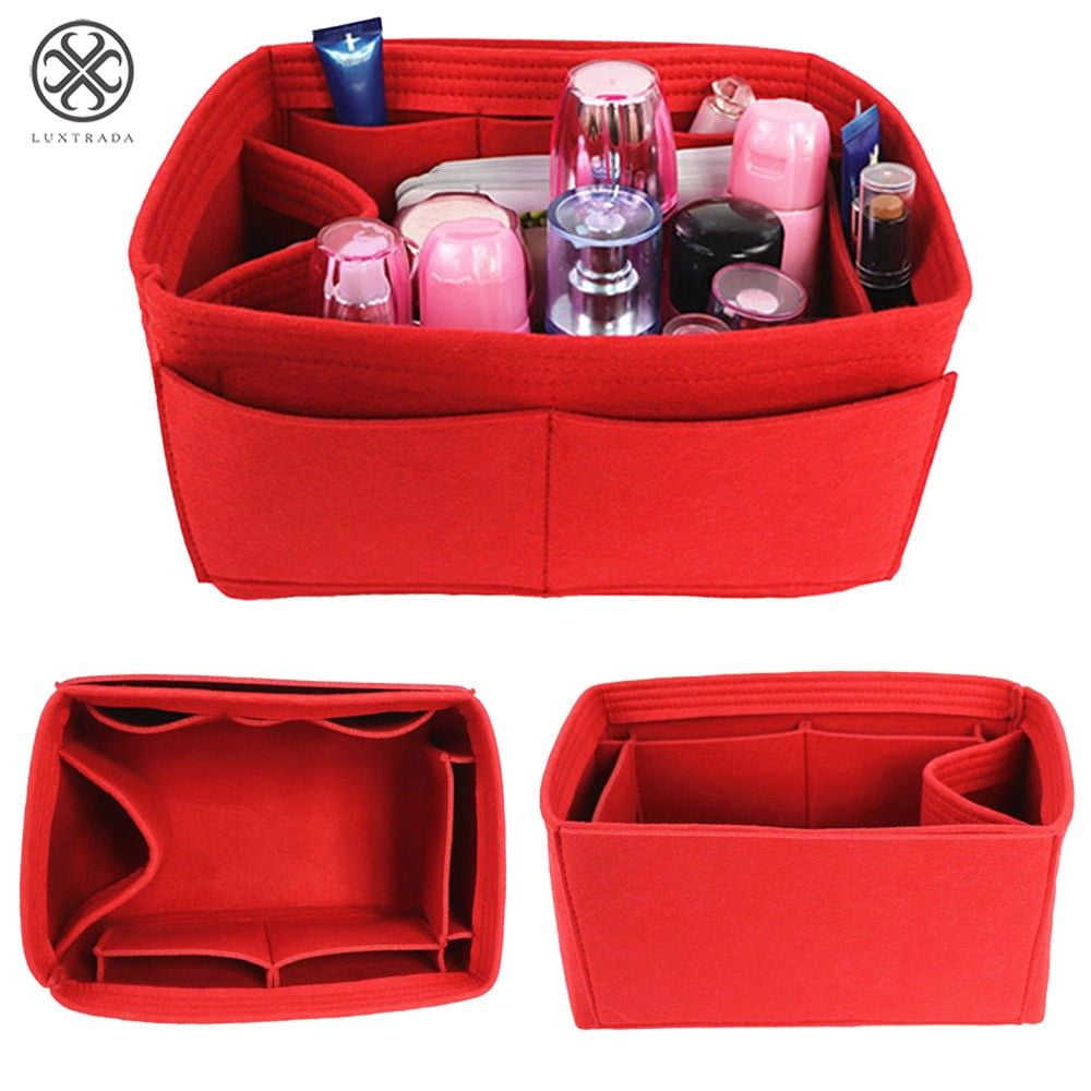 Luxtrada Luxtrada Women Travel Cosmetic Makeup Bag Insert Organizer Toiletry Bag Case Pouch