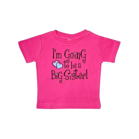 

Inktastic Heart New Big Sister Gift Baby Girl T-Shirt