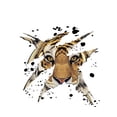 thumbnail image 2 of Adhesivos de pared Fierce Tiger, PVC, autoadhesivos, 45 x 45 cm, 2 of 2