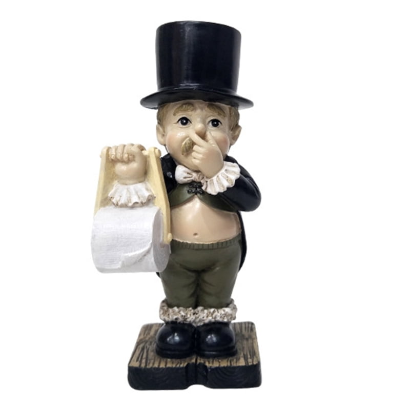Toilet Paper Rack Toilet Butler Cute Cartoon Standing Man Toilet Paper Holder