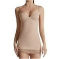 thumbnail image 2 of APEXFWDT Body Shaper For Women Under Dress One Piece Full Slip Tummy Control Shapewear Dress Body Shaper Seamless Lingerie, 2 of 6