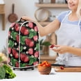 thumbnail image 3 of HELLHERO Strawberry Black Garden Kitchen Blender Dust Covers for Home Kitchen Indoor Stylish for Kitchen Home with Waterproof, 3 of 6
