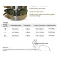 thumbnail image 2 of Arnés táctico para perros grande, chaleco para perros con peso para servicio militar, chaleco para perros de trabajo con paneles de bucle, (camuflaje, XL), 2 of 5