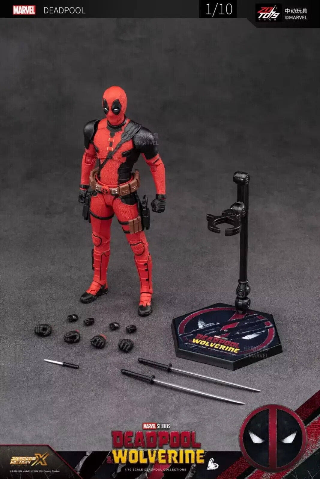 Diamond Select Toys Marvel Gallery Diorama PVC Deadpool Statue