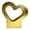 Gold, variant on Flower Gift Bag, 1Pc Heart Shaped Flower Box, 11.6x11.8 Inch Empty Bouquet Bags with Handle for Wedding Bridal Anniversary Birthday Party Gift Packaging, Beige, YDYB, Makeup Organizers