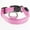 Pink, variant on Pet Collar For Lighted Up Nylon Solid LED Dog Collar Glow Necklace Dogs Cats Collar For Pets Accessories L
