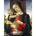 thumbnail image 3 of Bartolomeo Vivarini 12x14 Black Modern Framed Museum Art Print Titled - Madonna and Child (C. 1475), 3 of 5