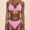 C-Pink, variant on 2025 Up Swimsuit Two Size Bathing Suits for Women Push Beachwear Bikini Teen Swimsuit s Plus Piece Sets Swimwears Bikini Tops for Women Large Bust Supportive Tankinis
