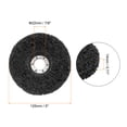 thumbnail image 2 of Uxcell Strip Wheel Stripping Wheels 5"x7/8" for Angle Black, 2 of 6