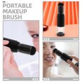 thumbnail image 3 of NIYANGLE Travel Makeup Brushes Set Refillable Plastic Black for All Skin Types, 3 of 8