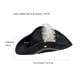 thumbnail image 2 of Costume Hat Zorro Indian Hat, cálido y suave, de poliéster, unisex, 2 of 4