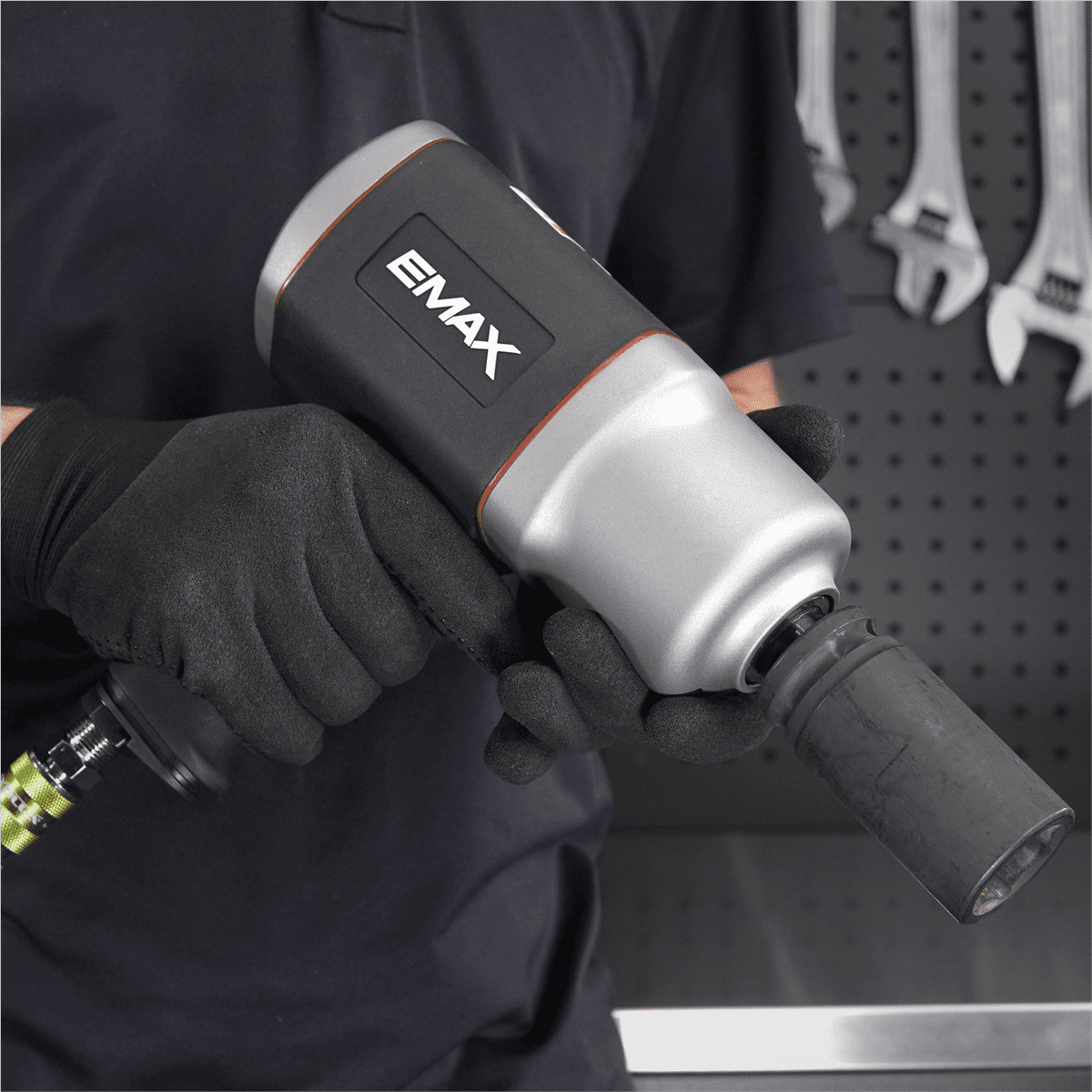 Emax Compressor Ind Impact Wrench, 3/4" Drive, 1,100 ft. lbs