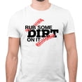 thumbnail image 2 of Rub Some Dirt on it Baseball Shirt Unisex 2X-Large White, 2 of 5
