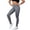 Gray, variant on Women's High Waisted Cargo Leggings with Pockets Stretchy Workout Athletic Pants