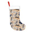 thumbnail image 2 of Salouo Butterflies Print Christmas Stockings,Large Xmas Stocking Set of 1 Holiday and Farmhouse Stocking for Christmas Holiday Party Decoration(17.7*11 Inch), 2 of 7
