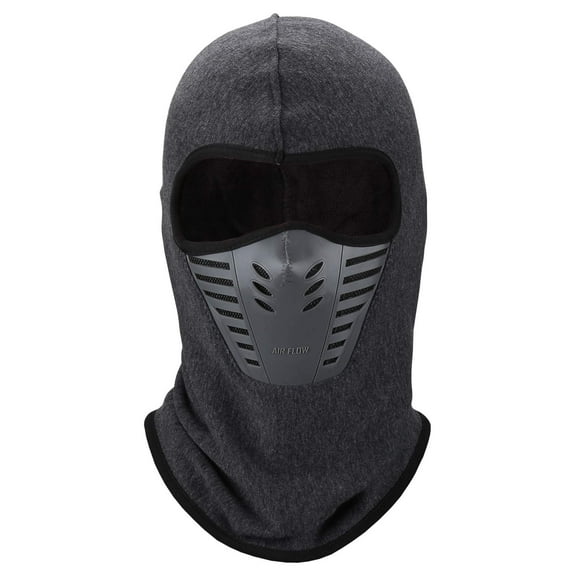 EZGO Balaclava Full Face Mask Unisex Winter Fleece Windproof Ski Mask Warm Ninja Mask, Gray