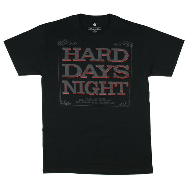 Seven Times Six The Beatles Men S Hard Day S Night Lyrics T Shirt Walmart Com Walmart Com Seven Times Six The Beatles Men S Hard Day S Night Lyrics T Shirt Walmart Com Walmart Com