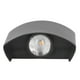 thumbnail image 2 of Aplique de pared LED impermeable decorativo de aleación de aluminio negro para exteriores, 110-265 V, luz blanca, 2 of 14