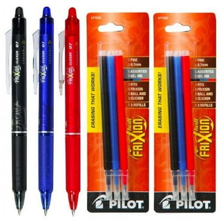 Pilot FriXion Clicker Erasable Gel Ink Pens, Fine Point (0.7 mm