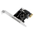 thumbnail image 1 of Pci Express Card Pcie to USB3 Type-E Front Type-C 19P Expansion Card Compatible Pci-E X1 X4 X8 X16 Interface, 1 of 7