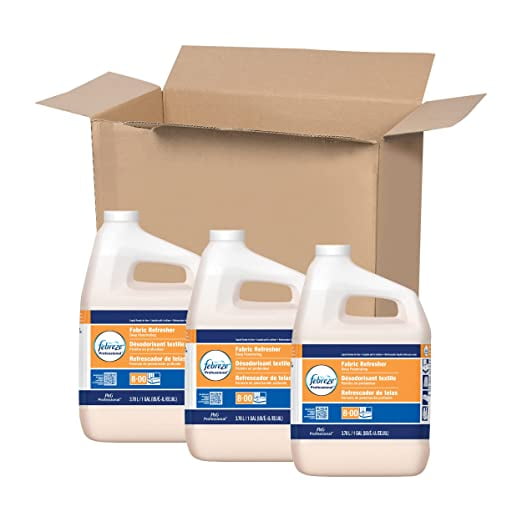 Febreze Professional 33032CT Fabric Refresher Deep Penetrating, Fresh Clean Scent, 1 Gallon (Case of 3)