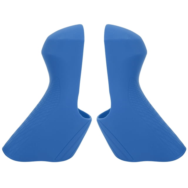 Ergonomic Silicone Road Bike Shifter Lever Covers - Non-Toxic, Washable Protective Sleeves with Excellent Elasticity, Perfectly Fit for R7000 & R8000 Derailleurs, Stylish Blue Color to Elevate Your