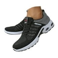 thumbnail image 1 of Fsqjgq Chaussure de Gym en Maille Chaussures de Course pour Hommes Espadrilles à Lacets Chaussures de Travail Décontractées Espadrilles Respirantes de Randonnée, 1 of 7