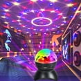 thumbnail image 6 of Colorful LED Disco Ball Light Bluetooth Speaker Stage Light Rechargeable Portable Ideal for Party Wedding Festival Use with USB Connectivity, 6 of 8