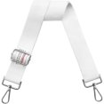 thumbnail image 1 of XINQIHANG Shoulder Strap, Adjustable Replacement Belt Crossbody Wide Duffel Bag Purse Handbag Canvas Straps-White, 1 of 7