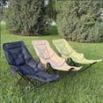 thumbnail image 4 of Folding Camping Chairs, Camping Lounge Chair with Detachable Footrest Adjustable Backrest, Portable Folding Chair, 4 of 10