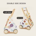 thumbnail image 5 of Jolie Vallee Wooden Baby Walker,Push Walker with Activity Center,Push Wlakers for Babies 12 M+,Adjustable Speed and Height Walkers for Boys/Girls, 5 of 9