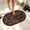 Brown, variant on PiGOGI Doormat, Non Slip Soft Plush Stain Resistant Durable Rubber Backing, for Bedroom Living Room Entryway Home office, Dirt Trapping, Low Pile