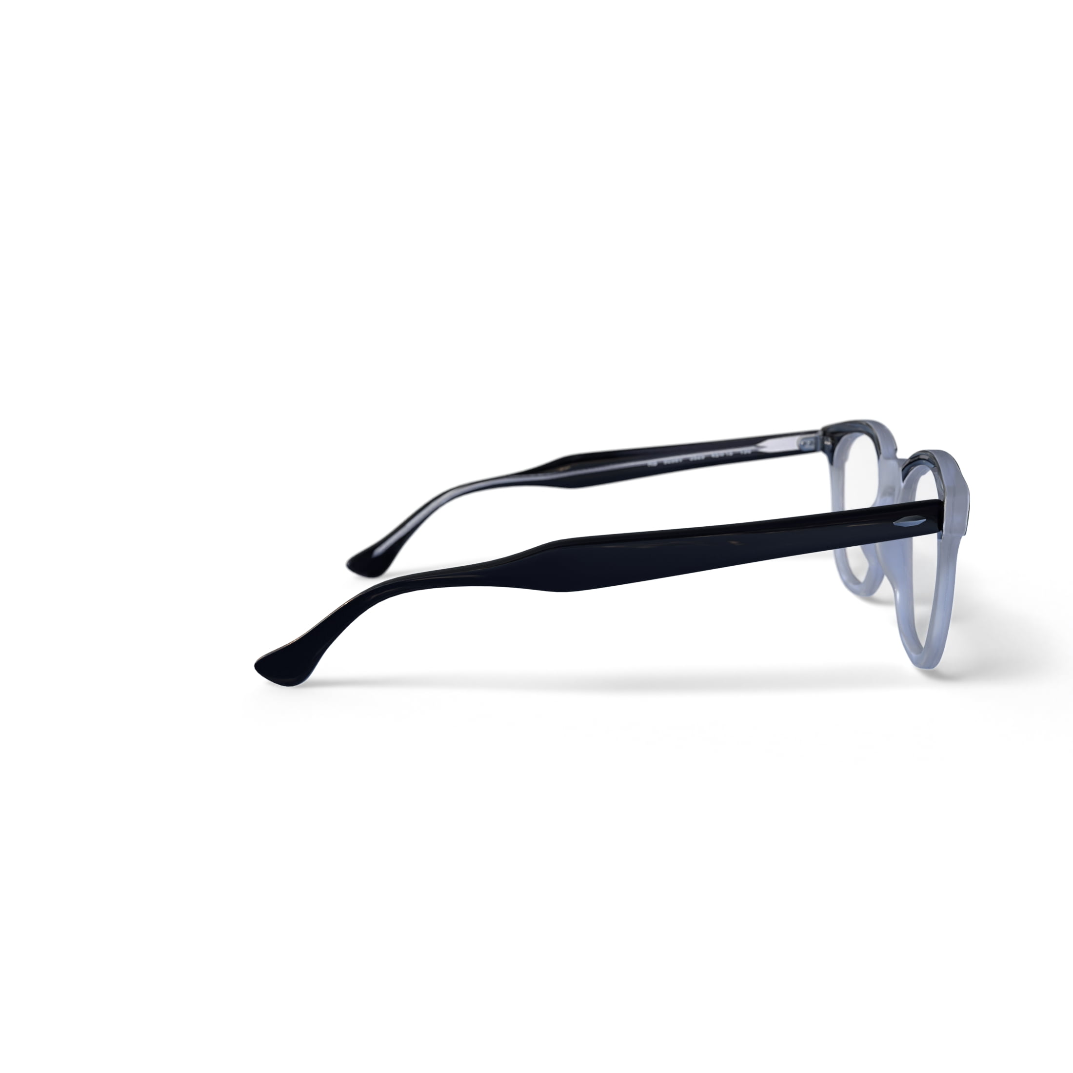 Ray-Ban Youth Size 45 0RY9098V Prescription Eyeglasses with Case, Black on Transparent
