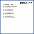 thumbnail image 3 of PG Cabin Air Filter PC99157 | Fits 2012-2024 Nissan March, 2012-2019 Versa, 2014-2019 Versa Note, 2017-2021 NV200, 2015-2019 Micra, 2015-2018 Chevrolet City Express, 2014-2019 Nissan Note, 3 of 6