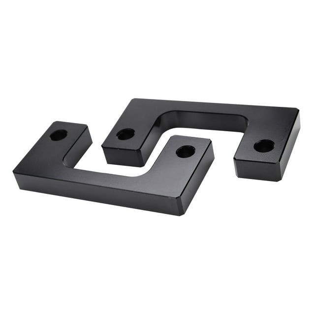 Qiilu Front Coil Spring Spacer Leveling Lift,Black Leveling Lift Spacers For Silverado 2007-2018 Sierra GM 1500 LM