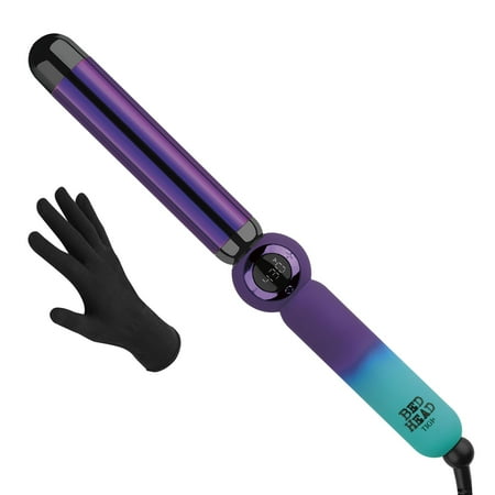 Bed Head Rough Volume Shine Master 1-1/4" Digital Curling Wand, Ambre