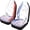 Butterfly & Lavender, variant on Chririnla Cartoon Shark Printed Car Front Seat Cover Set of 2, Universal Fit, Made of Soft Polyester, Easy to Install, Edgy Style — Fits Most Vehicles
