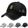thumbnail image 4 of Zszcpp Summer Hats For Women 2025 Baseball Hats Trendy Mesh Sun Protection Fitted Summer Outdoor Net Breathable Caps, 4 of 4
