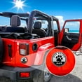 thumbnail image 3 of XD5-Black Dogs Badge Rated Car Emblem, 4 x 4 Metal Automotive Badge 3D Car Emblems Decals Stickers Compatible for Jeep Wrangler Vehicles Trucks SUV, for Jeep Wrangler Accessories,-5, 3 of 8
