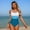 c01Blue, variant on Women's One Piece Tummy Control Swimsuits Cute Color Block Swimwear Fashion Slimming Bathing Suit Pink S