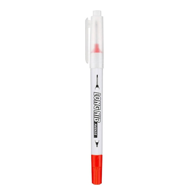 10ML Double Headed Deep Hole Marker Pens Ink Deep Reach Markers Waterproof Marker Pens Smooth Writing Journaling Supplies Office Pens for Drafting, Engineering, Architecture Professionals