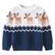 thumbnail image 1 of Sudadera navideña para niños, ropa para niños, camisa de manga larga, suéter de punto, cárdigan, disfraz navideño, mono de nieve para bebés pequeños, camisetas de ciervos para primavera,, 1 of 5