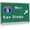 Color 4465, variant on La Airport Road Metal Signs Santa Monica Interstate 405 Highway Sign Indication Tin Sign Airport Highway Bar Home Club Wall Decor 8x12 Inches