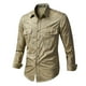 thumbnail image 1 of pstuiky camisas de manga larga para hombre, Camisas tipo cárdigan informales de camuflaje con cuello vuelto y bolsillos con botones para hombre tops de invierno para hombre xxl, 1 of 2