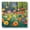 Color4084, variant on High Precision Body Weight Scale Smart Bathroom Scales with Large LCD Display(400lbs),Decorative for Bedroom-Vibrant Watercolor Painting Of Array Of Blooming Flowers