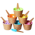thumbnail image 2 of 18Pcs Ice Cream Bowl Set Different Color Ice Cream Spoon Bowl Set Children Cartoon Bowl, 2 of 8