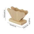 thumbnail image 3 of mfyjkho Wooden Coffee Filter Paper Holder, Storage Box for V60 Filters, Kitchen Countertop Organizer with Wood Finish, 6.5X4.13X2.76 Inches, 3 of 6