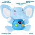 thumbnail image 2 of TOY Life Baby Toys 0 3 6 12 Months, Plush Elephant Infant Toys, Newborn Baby Musical Toys for Baby 6 to 12 Months, Light Up Baby Toys for Boys Girls Toddlers, Baby Gifts for 0 3 6 9 12 Month (BLUE), 2 of 7